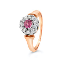 Load image into Gallery viewer, Antique Pink Sapphire ring - SOLD