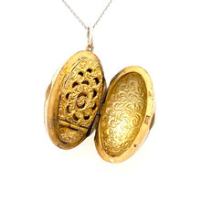 Load image into Gallery viewer, Antique Austrian Egg-shaped Silver Locket