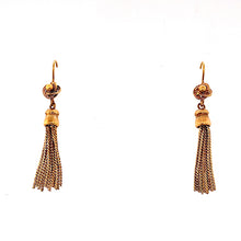 Load image into Gallery viewer, Victorian Tassel Drop Earrings