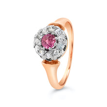 Load image into Gallery viewer, Antique Pink Sapphire ring - SOLD
